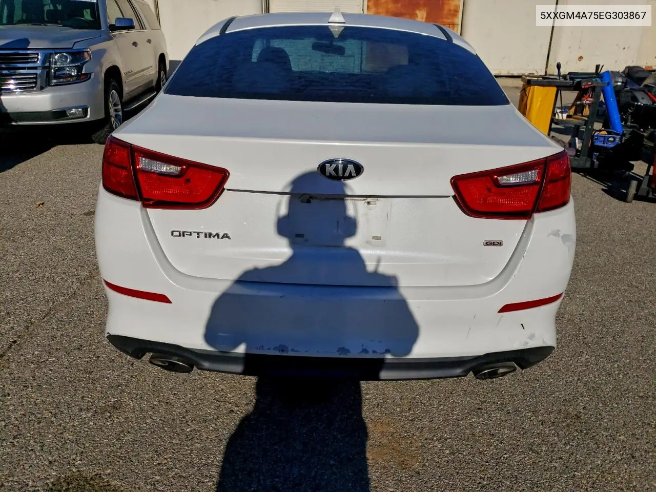 5XXGM4A75EG303867 2014 Kia Optima Lx