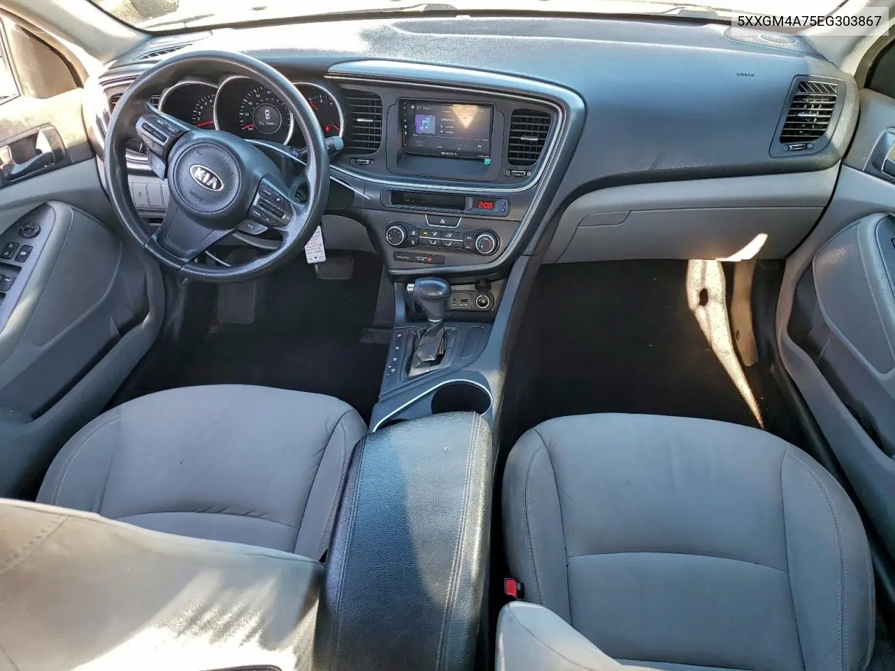 5XXGM4A75EG303867 2014 Kia Optima Lx