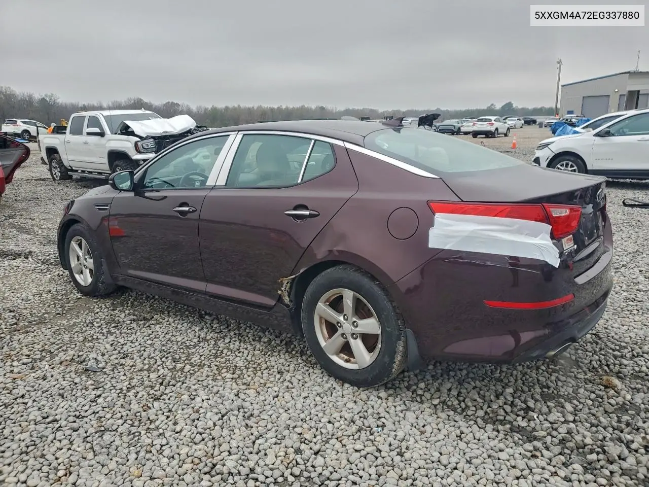5XXGM4A72EG337880 2014 Kia Optima Lx