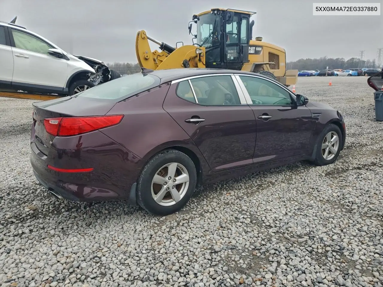 5XXGM4A72EG337880 2014 Kia Optima Lx