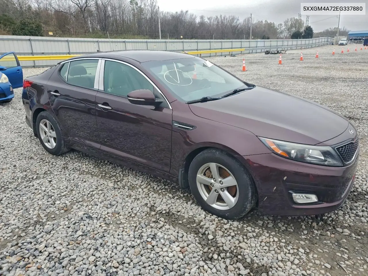 5XXGM4A72EG337880 2014 Kia Optima Lx