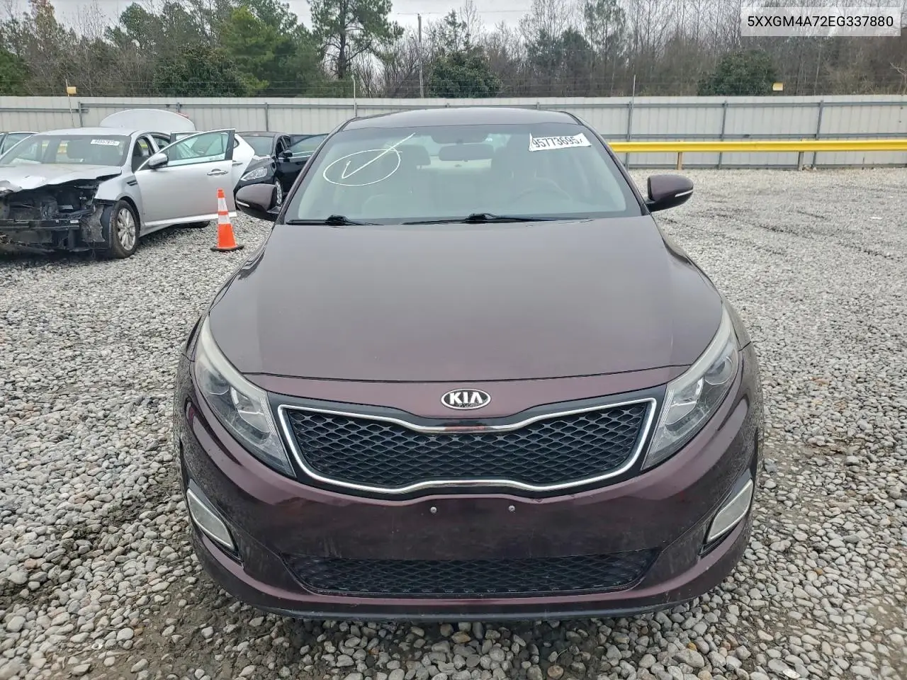 5XXGM4A72EG337880 2014 Kia Optima Lx