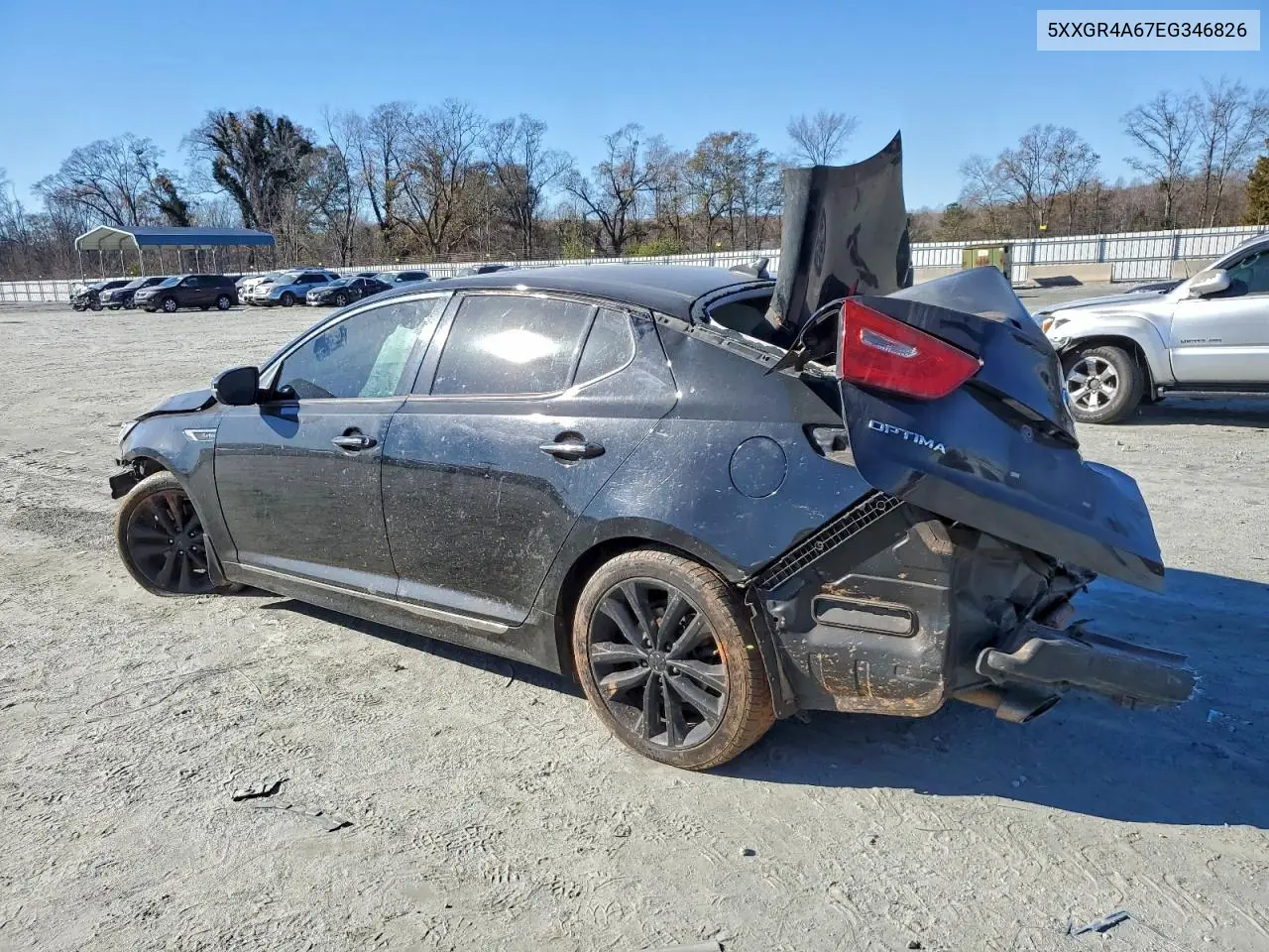 5XXGR4A67EG346826 2014 Kia Optima Sx