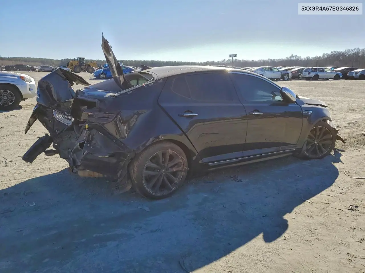 5XXGR4A67EG346826 2014 Kia Optima Sx