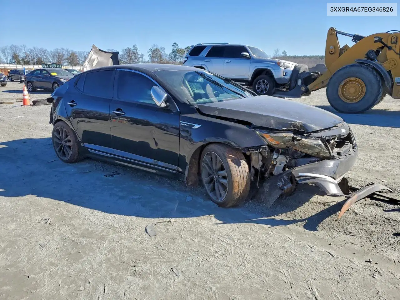 5XXGR4A67EG346826 2014 Kia Optima Sx