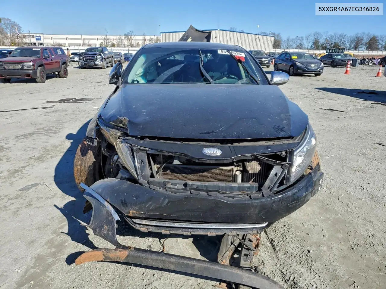 5XXGR4A67EG346826 2014 Kia Optima Sx