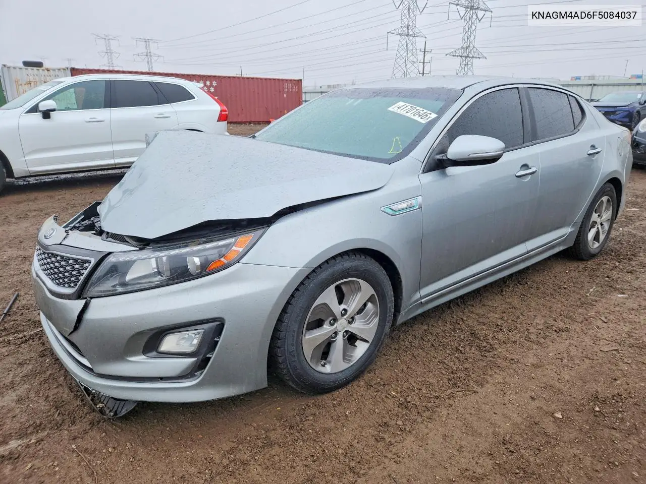 KNAGM4AD6F5084037 2015 Kia Optima Hybrid Base