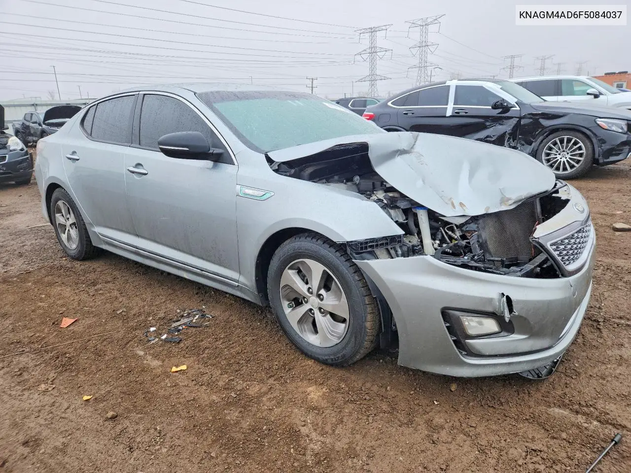 KNAGM4AD6F5084037 2015 Kia Optima Hybrid Base