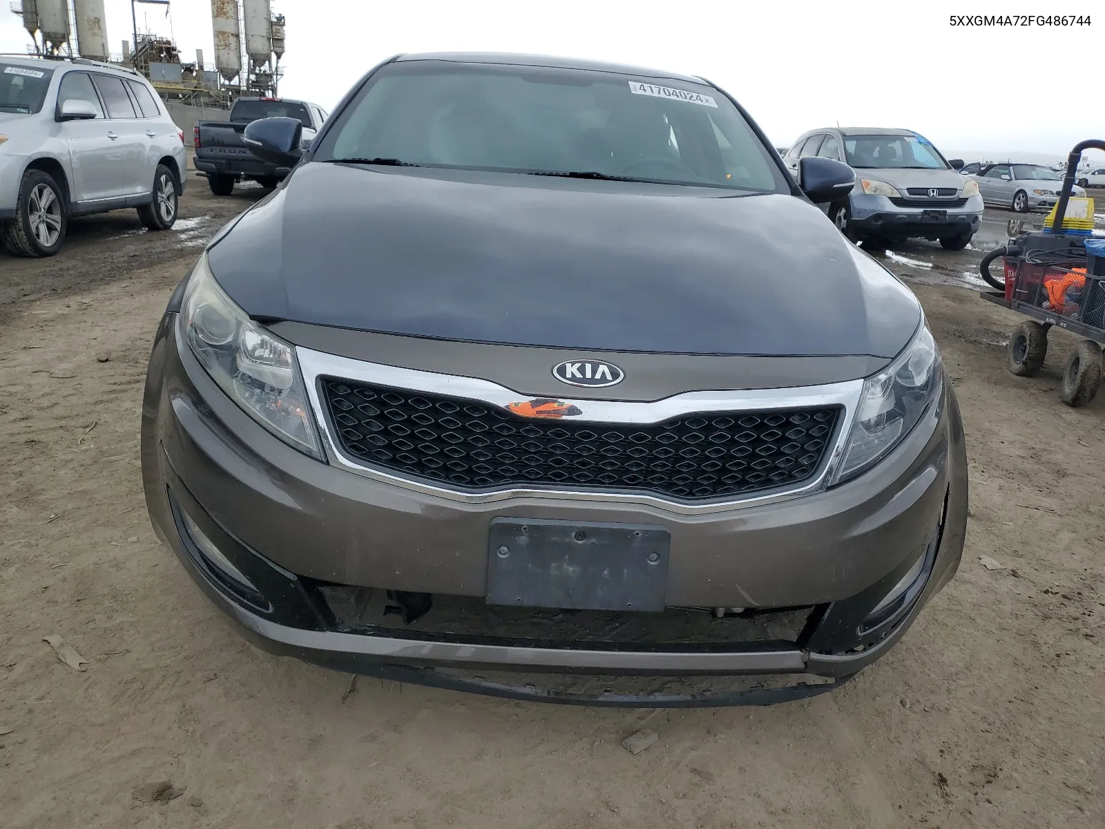 5XXGM4A72FG486744 2015 Kia Optima Lx