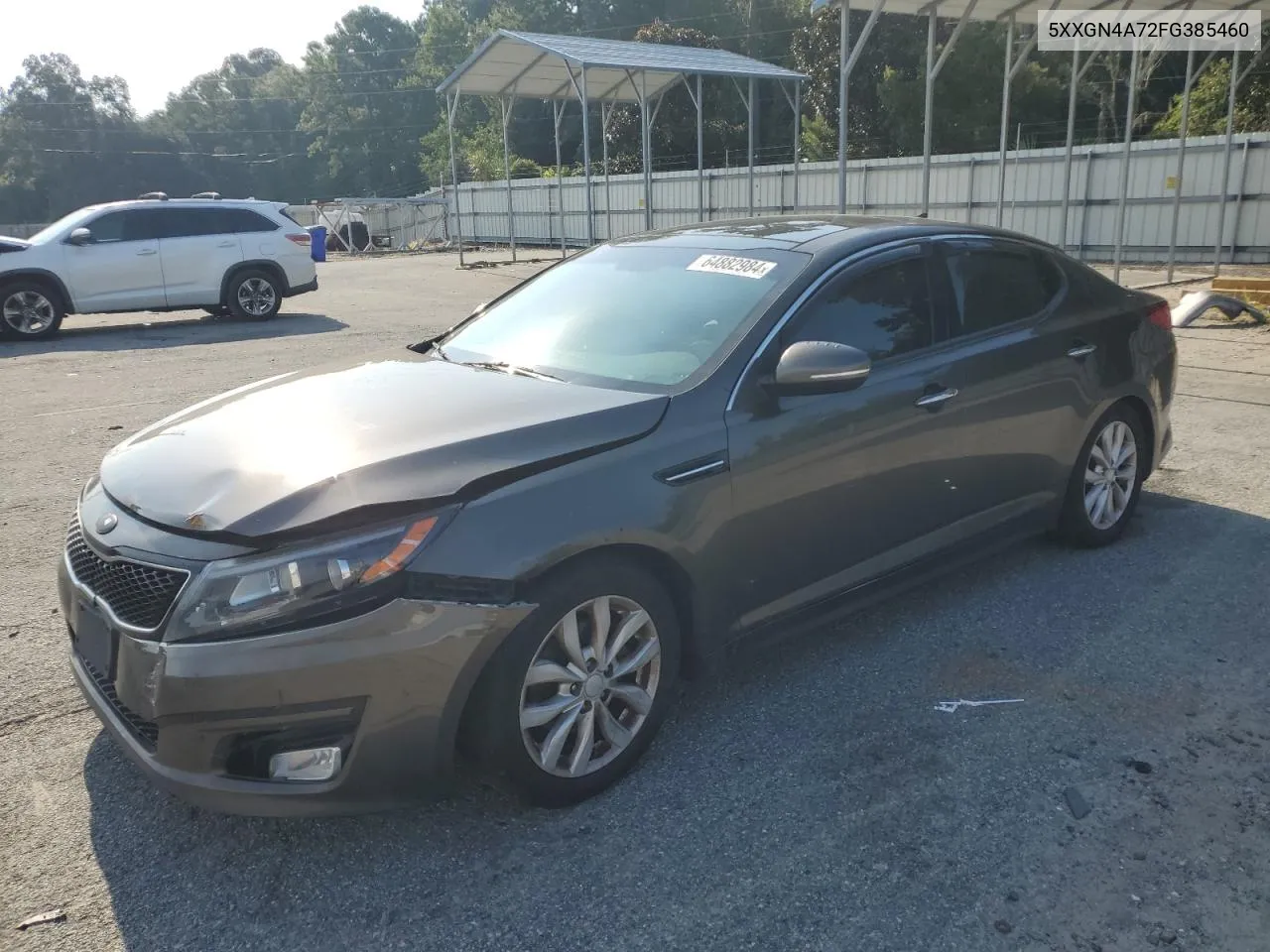 2015 Kia Optima Ex VIN: 5XXGN4A72FG385460 Lot: 64882984