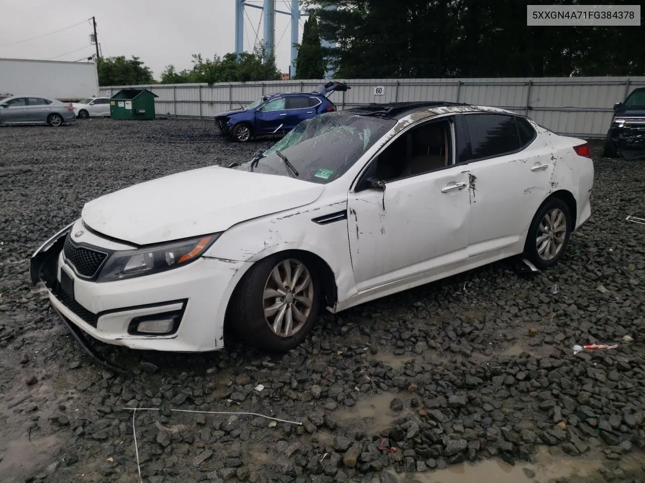 2015 Kia Optima Ex VIN: 5XXGN4A71FG384378 Lot: 66140134