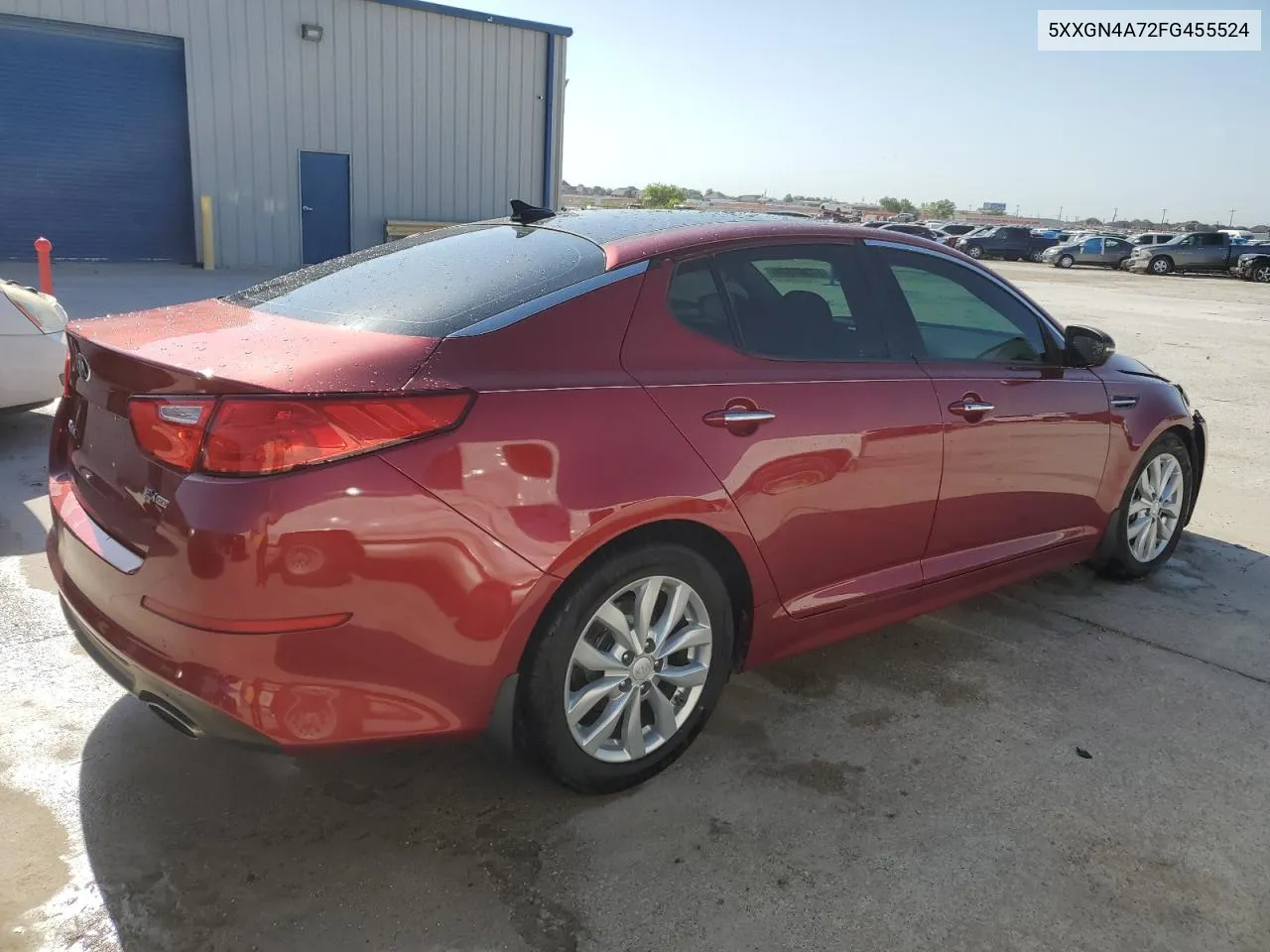 2015 Kia Optima Ex VIN: 5XXGN4A72FG455524 Lot: 67367334