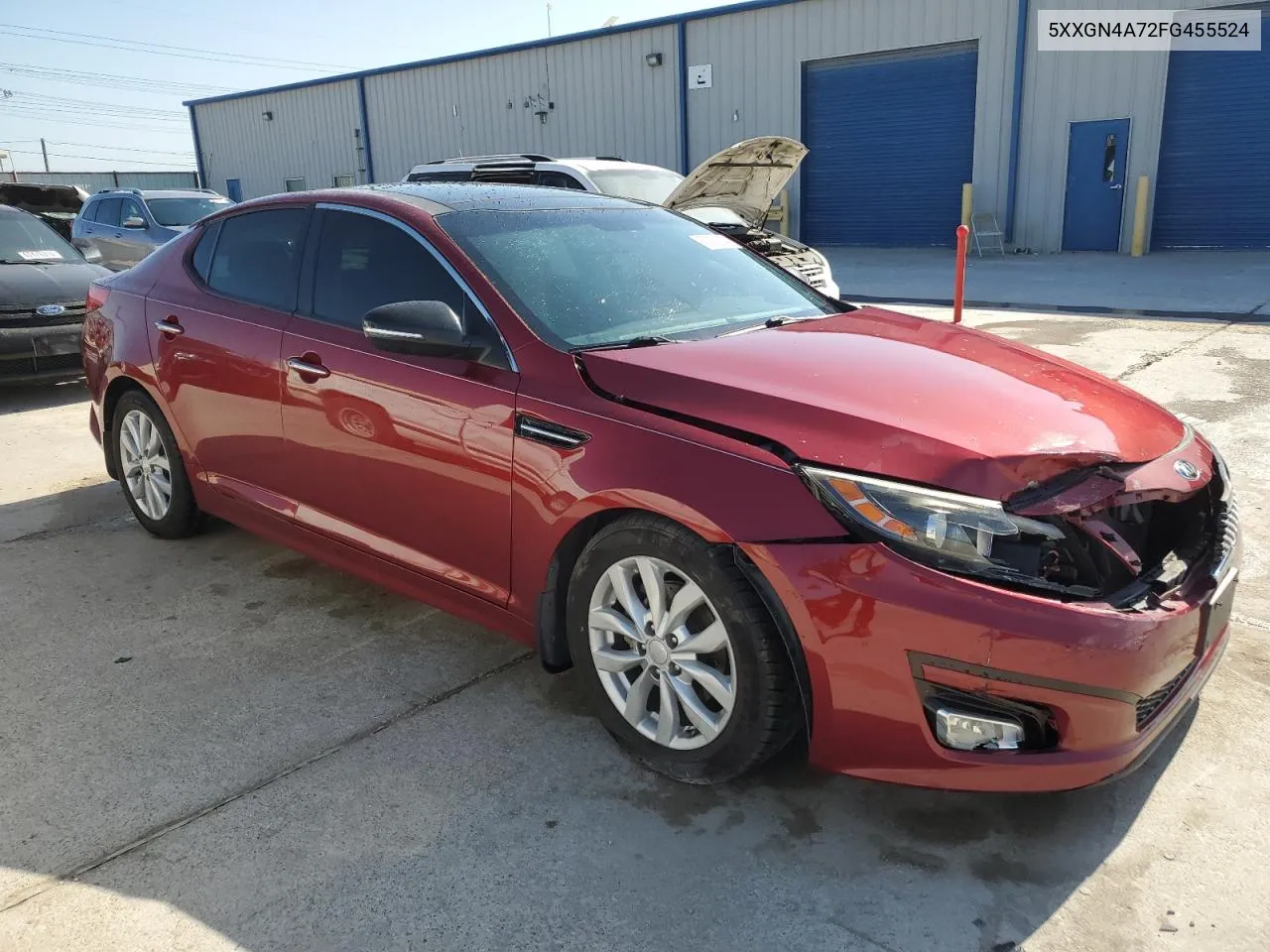 2015 Kia Optima Ex VIN: 5XXGN4A72FG455524 Lot: 67367334