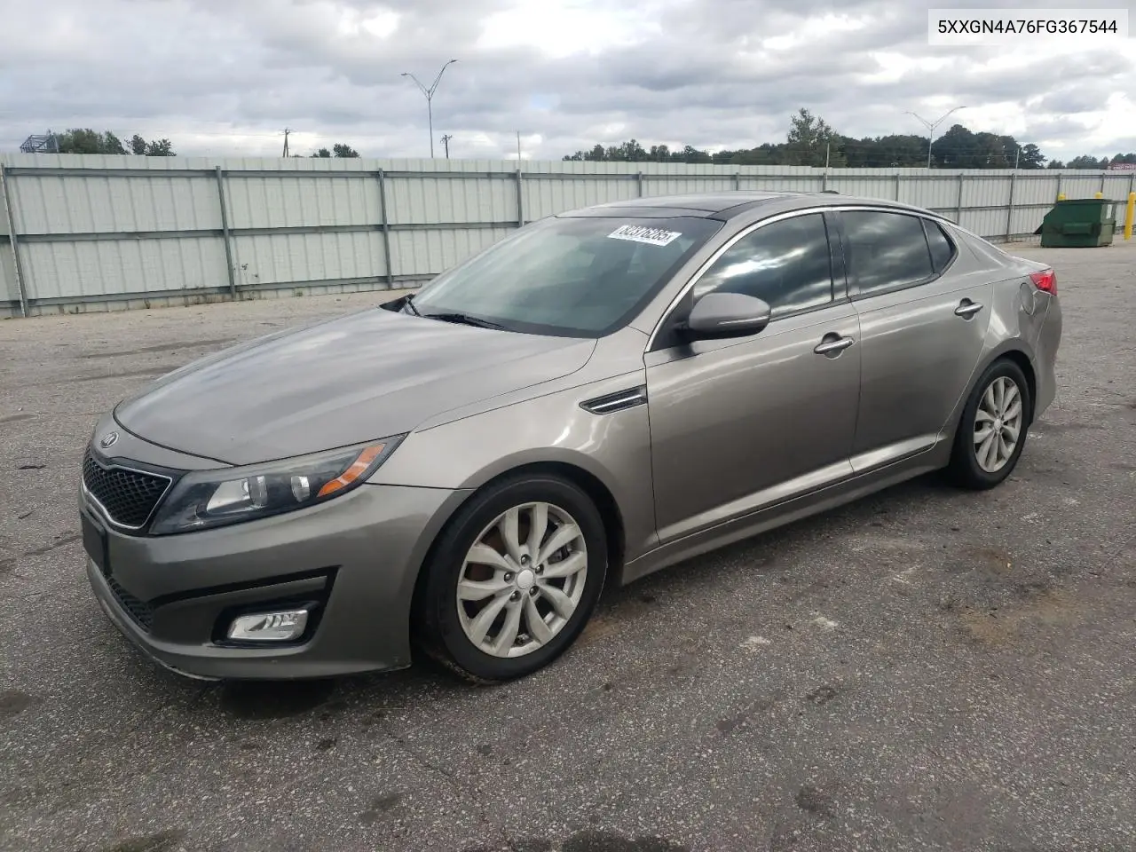 5XXGN4A76FG367544 2015 Kia Optima Ex