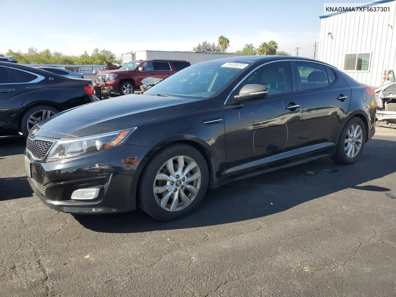 KNAGM4A7XF5637301 2015 Kia Optima Lx