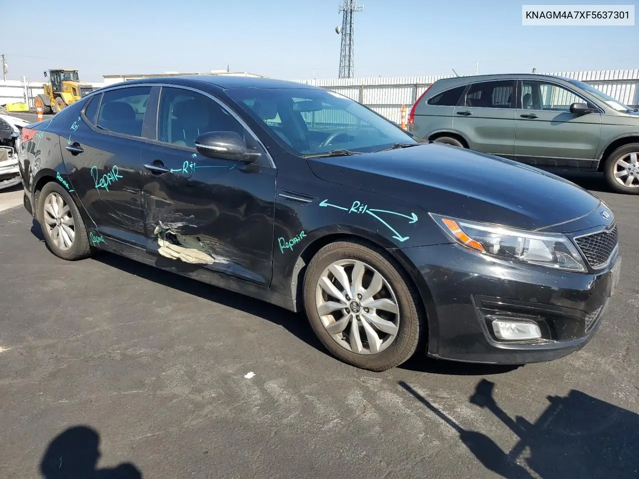 KNAGM4A7XF5637301 2015 Kia Optima Lx