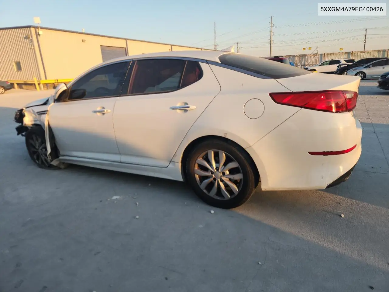5XXGM4A79FG400426 2015 Kia Optima Lx