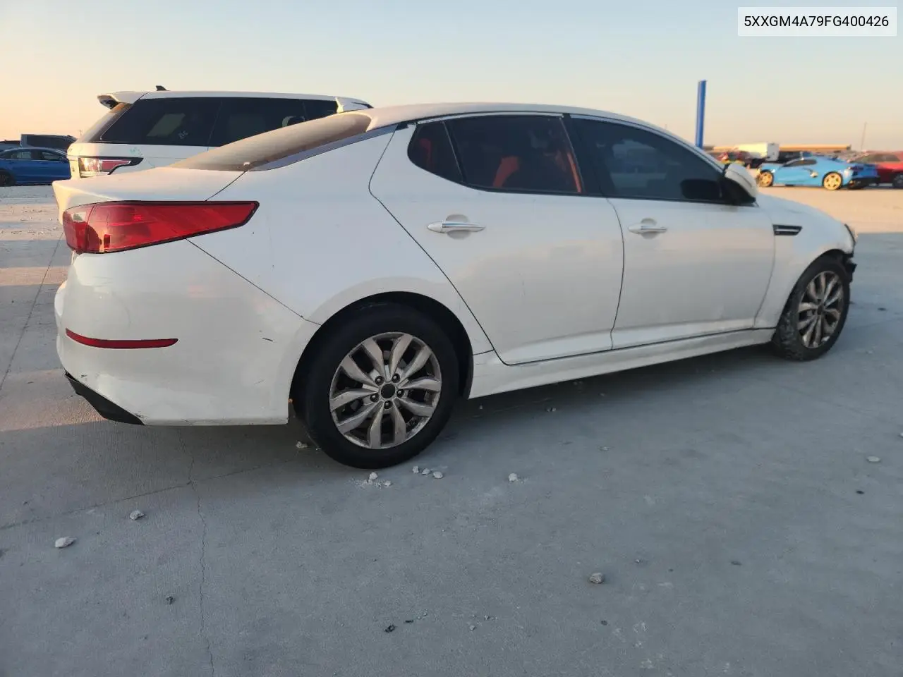 5XXGM4A79FG400426 2015 Kia Optima Lx