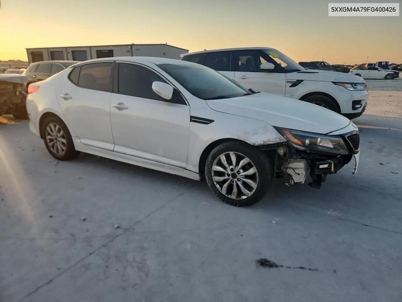 5XXGM4A79FG400426 2015 Kia Optima Lx