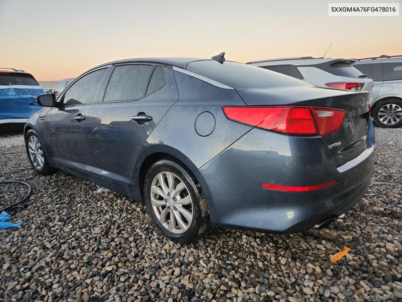 5XXGM4A76FG478016 2015 Kia Optima Lx