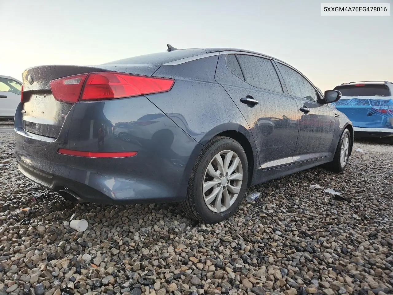 5XXGM4A76FG478016 2015 Kia Optima Lx