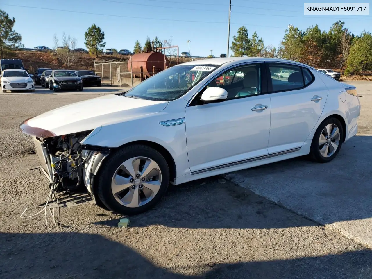 KNAGN4AD1F5091717 2015 Kia Optima Hybrid