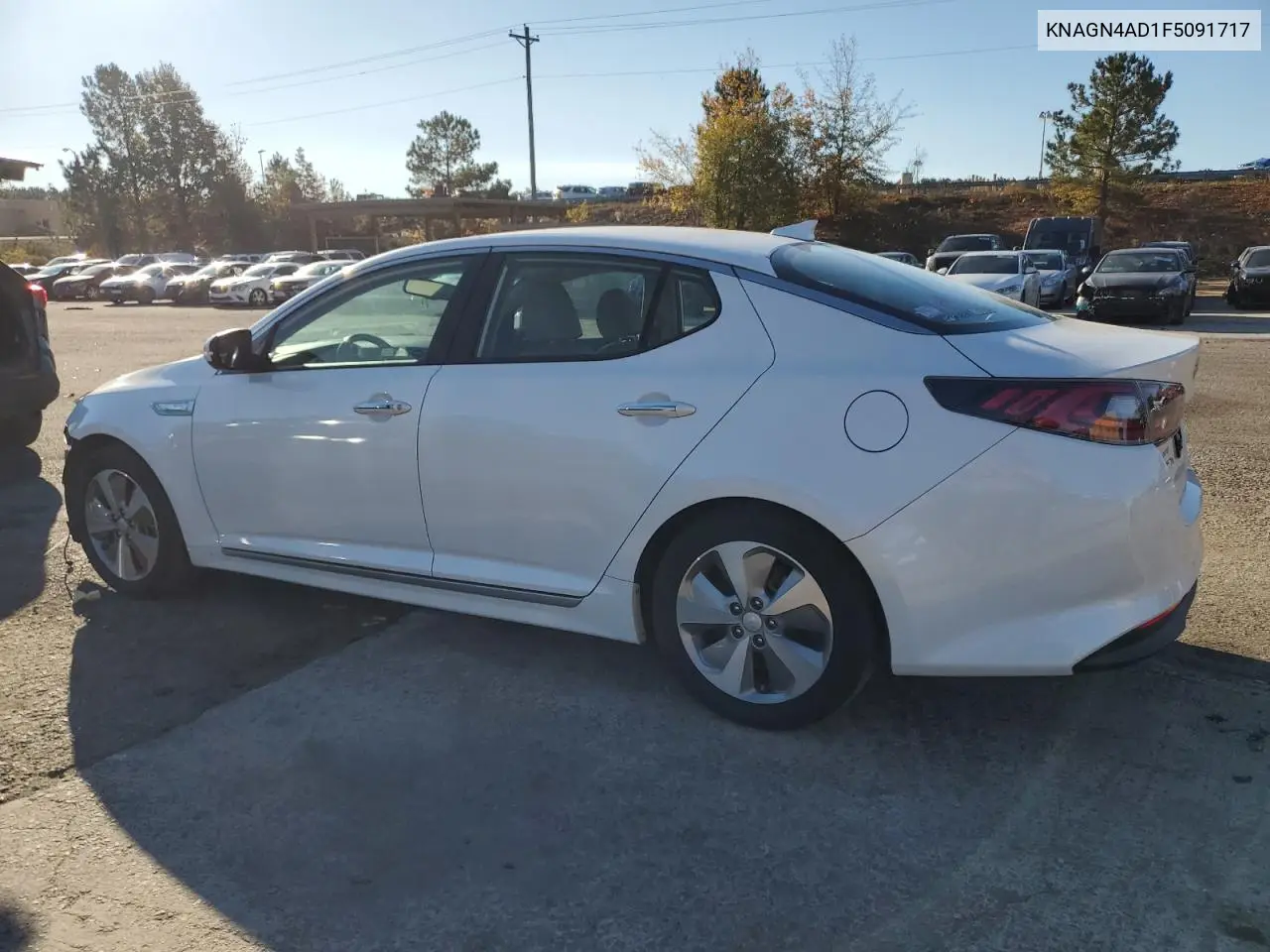 KNAGN4AD1F5091717 2015 Kia Optima Hybrid
