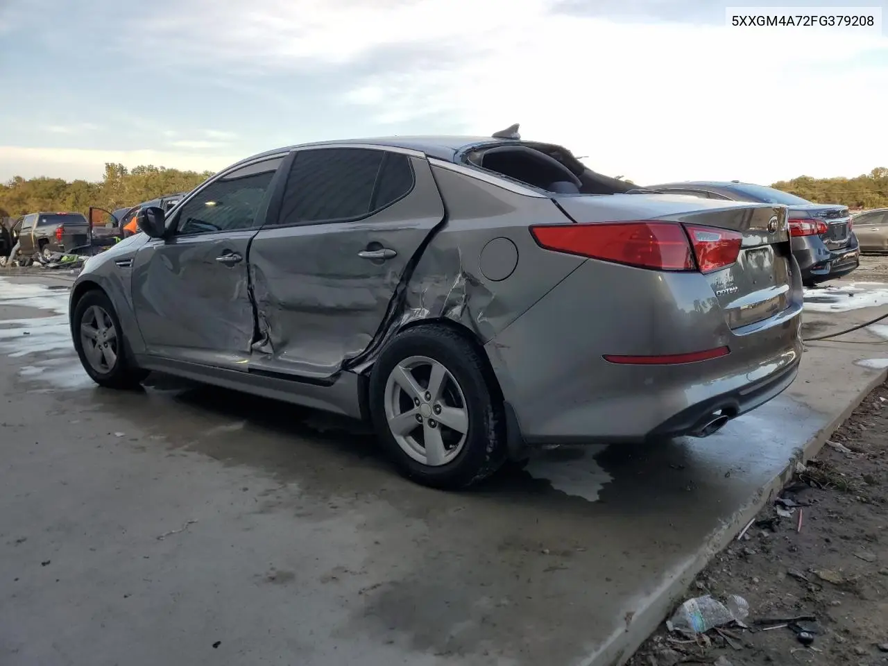 5XXGM4A72FG379208 2015 Kia Optima Lx