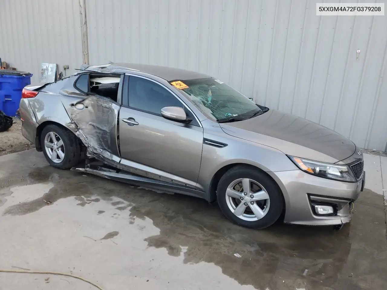5XXGM4A72FG379208 2015 Kia Optima Lx