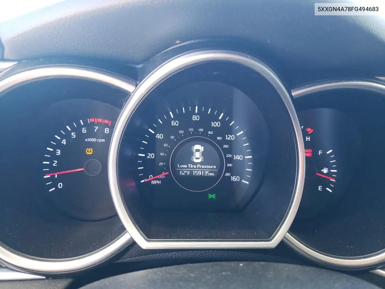 5XXGN4A78FG494683 2015 Kia Optima Ex