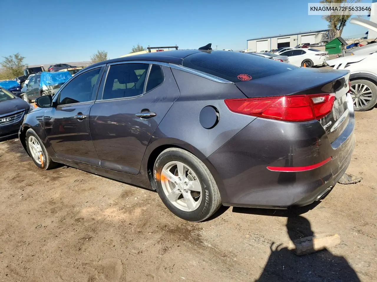 KNAGM4A72F5633646 2015 Kia Optima Lx