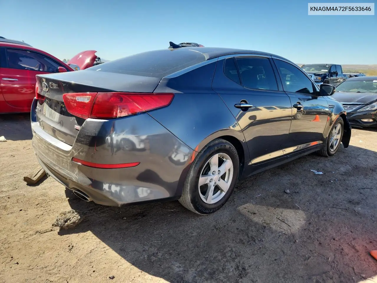 KNAGM4A72F5633646 2015 Kia Optima Lx