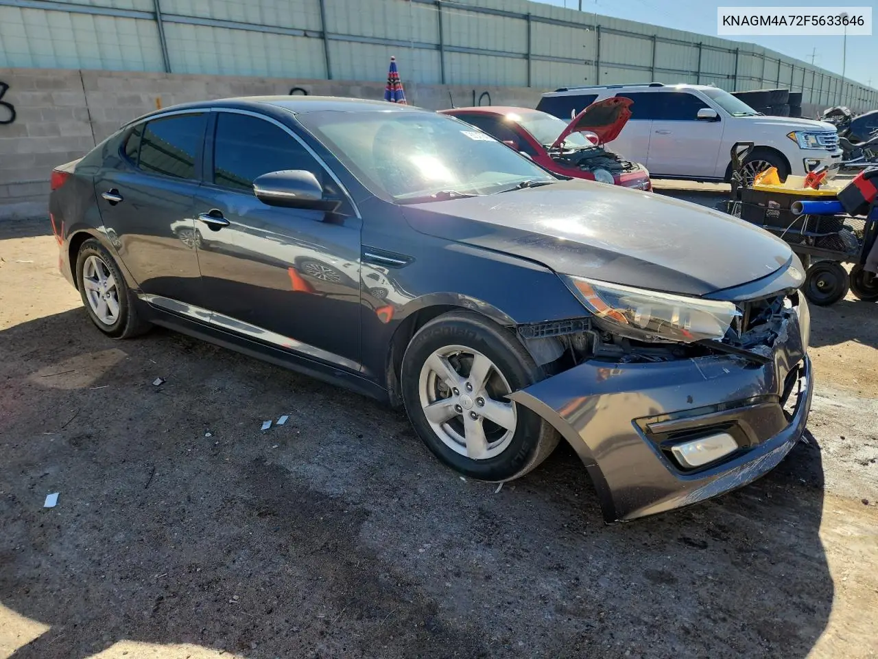 KNAGM4A72F5633646 2015 Kia Optima Lx