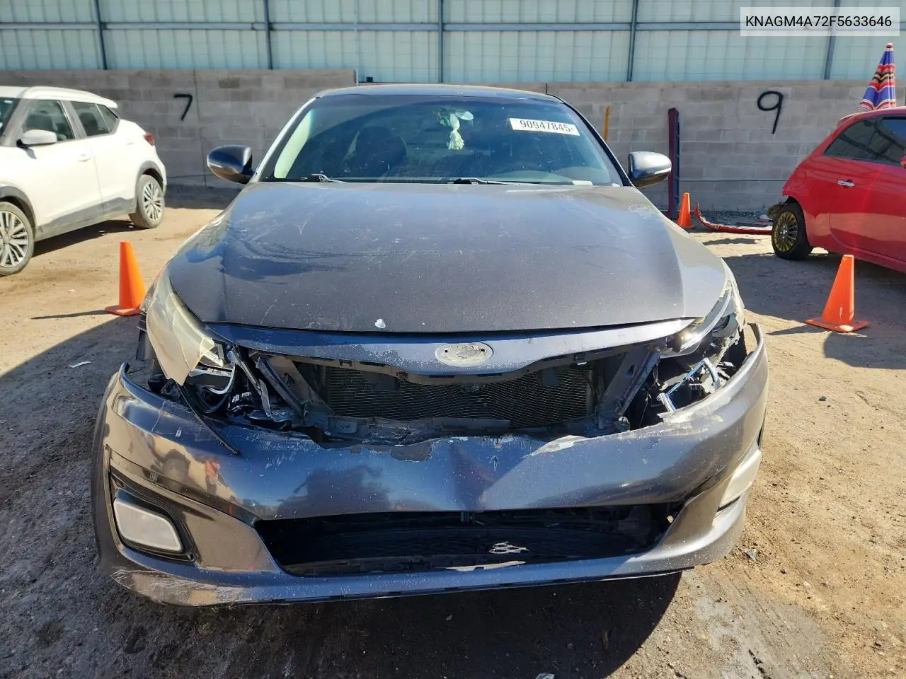 KNAGM4A72F5633646 2015 Kia Optima Lx