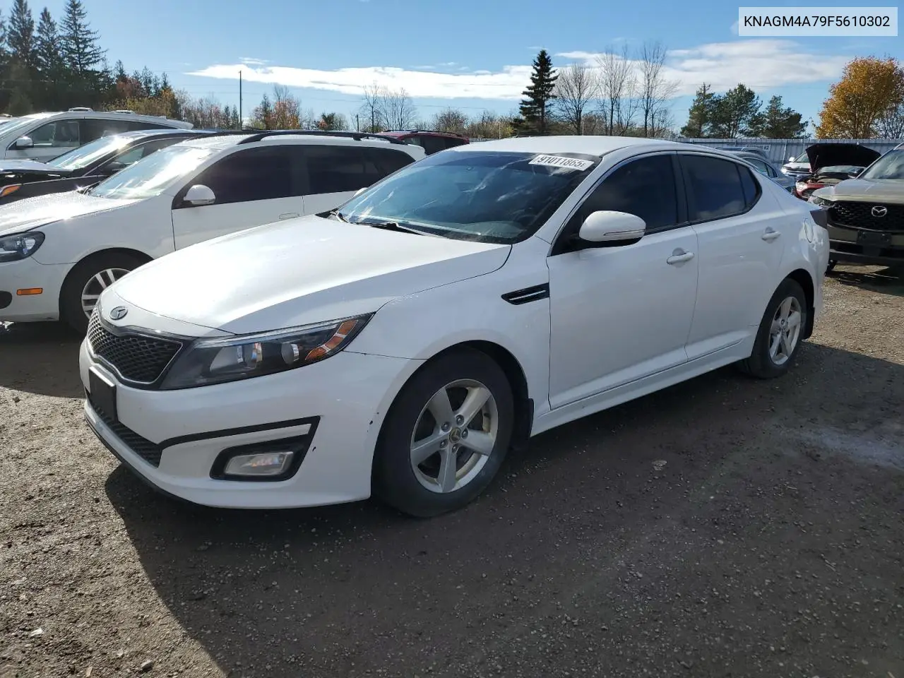 KNAGM4A79F5610302 2015 Kia Optima Lx
