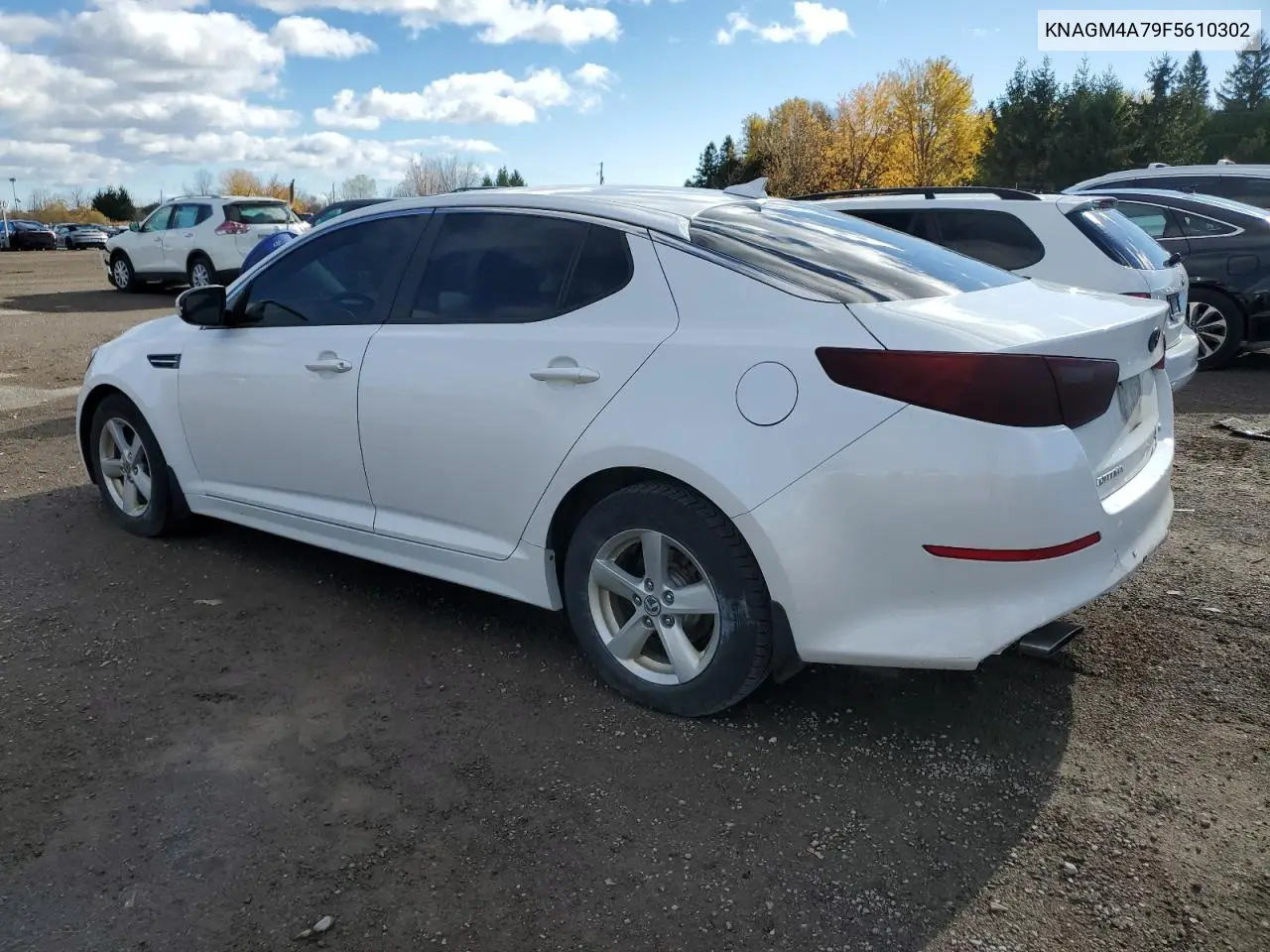 KNAGM4A79F5610302 2015 Kia Optima Lx
