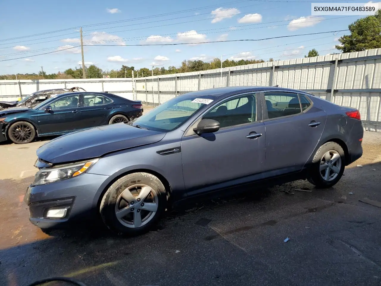 5XXGM4A71FG483589 2015 Kia Optima Lx