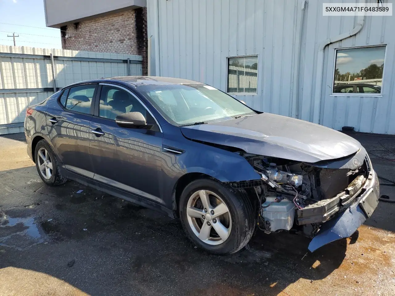 5XXGM4A71FG483589 2015 Kia Optima Lx