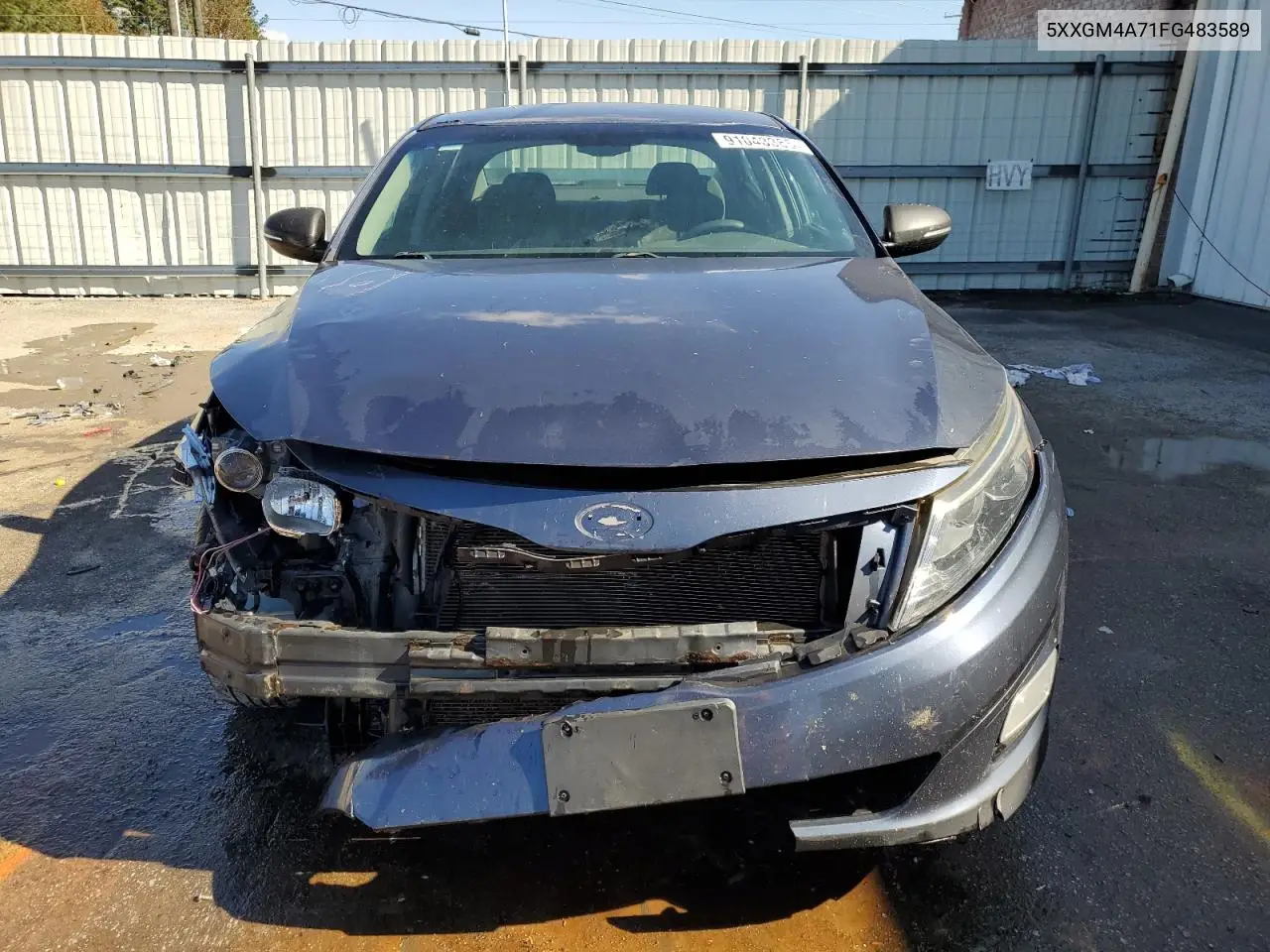 5XXGM4A71FG483589 2015 Kia Optima Lx