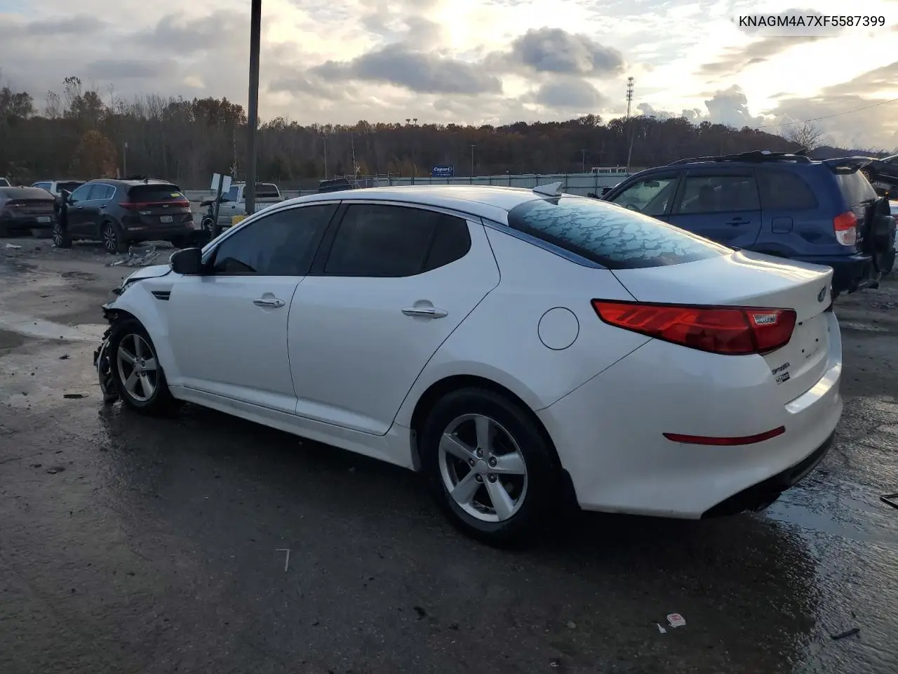 KNAGM4A7XF5587399 2015 Kia Optima Lx