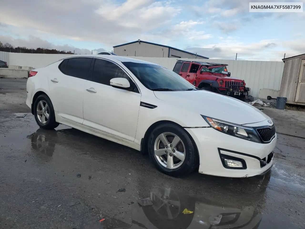 KNAGM4A7XF5587399 2015 Kia Optima Lx