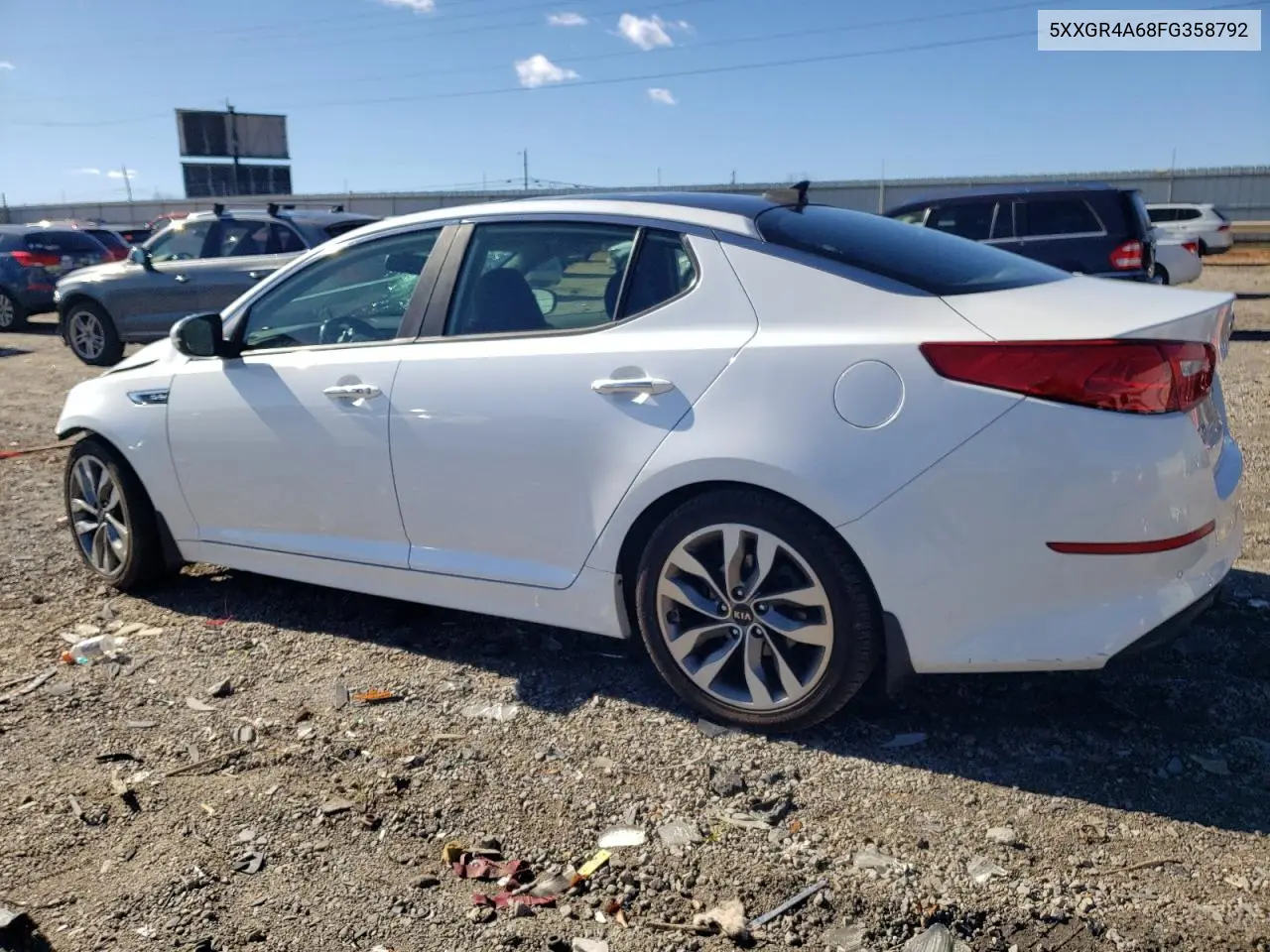 5XXGR4A68FG358792 2015 Kia Optima Sx