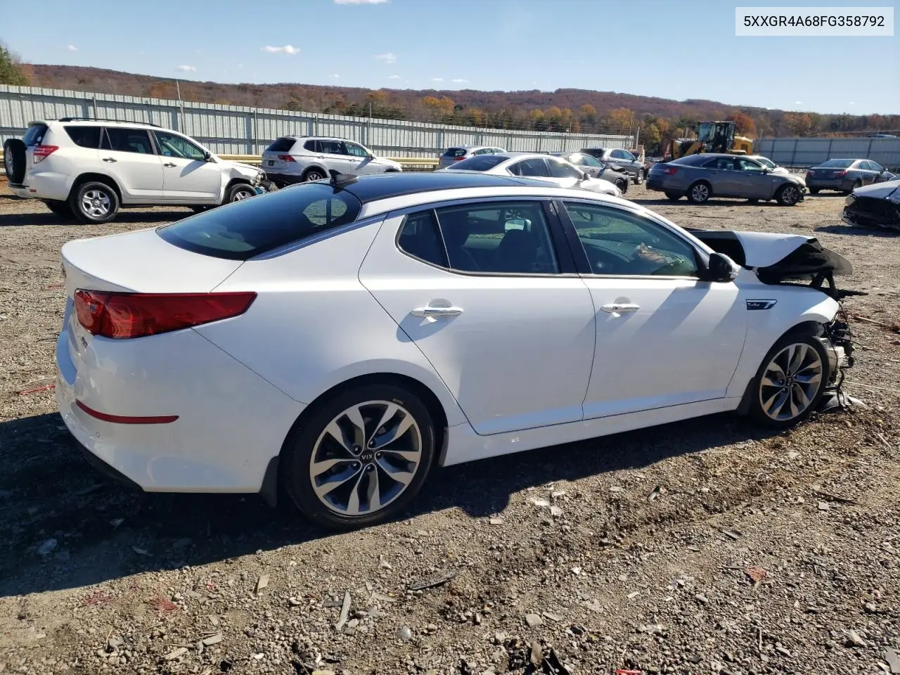 5XXGR4A68FG358792 2015 Kia Optima Sx