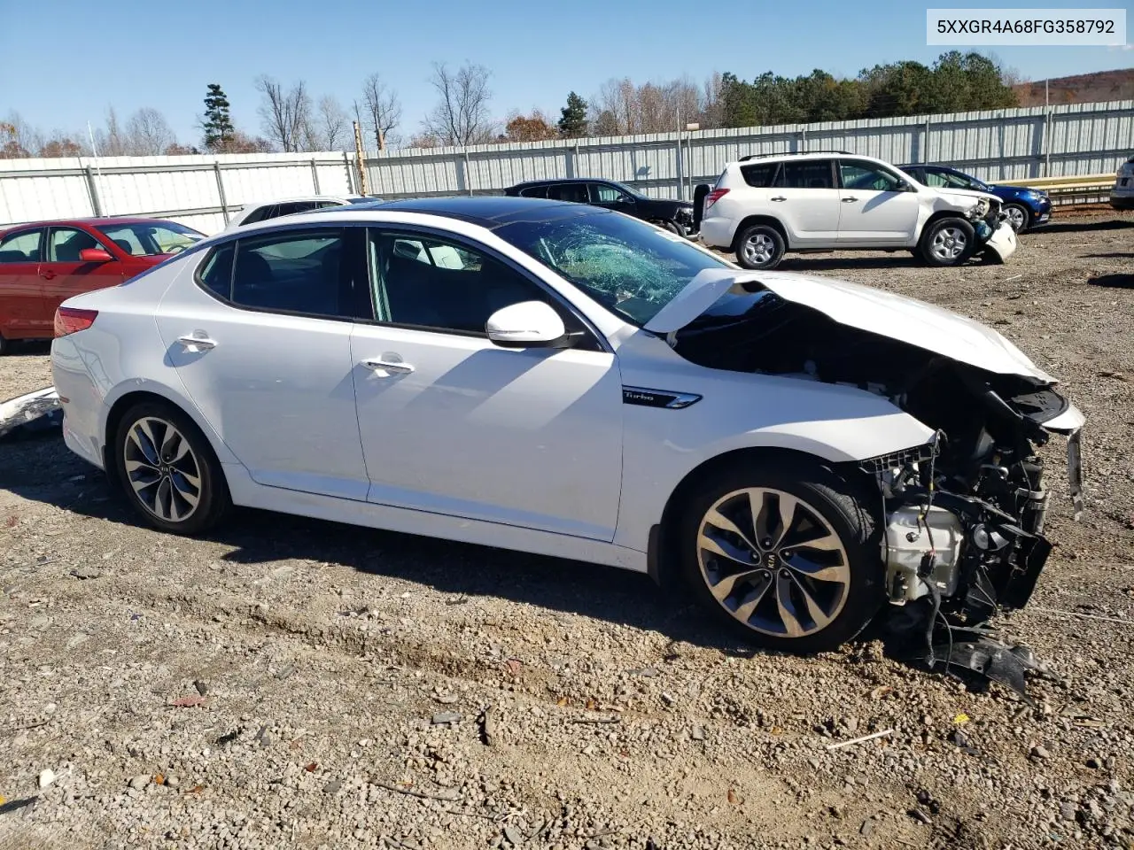 5XXGR4A68FG358792 2015 Kia Optima Sx