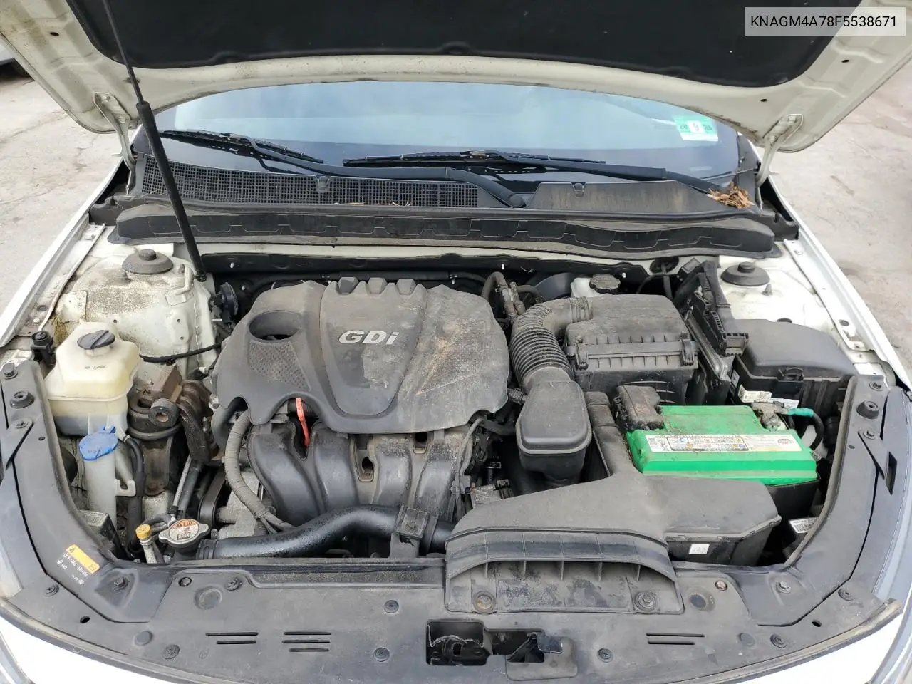 KNAGM4A78F5538671 2015 Kia Optima Lx