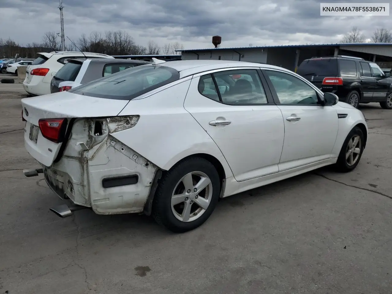 KNAGM4A78F5538671 2015 Kia Optima Lx