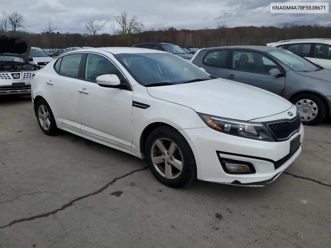 KNAGM4A78F5538671 2015 Kia Optima Lx