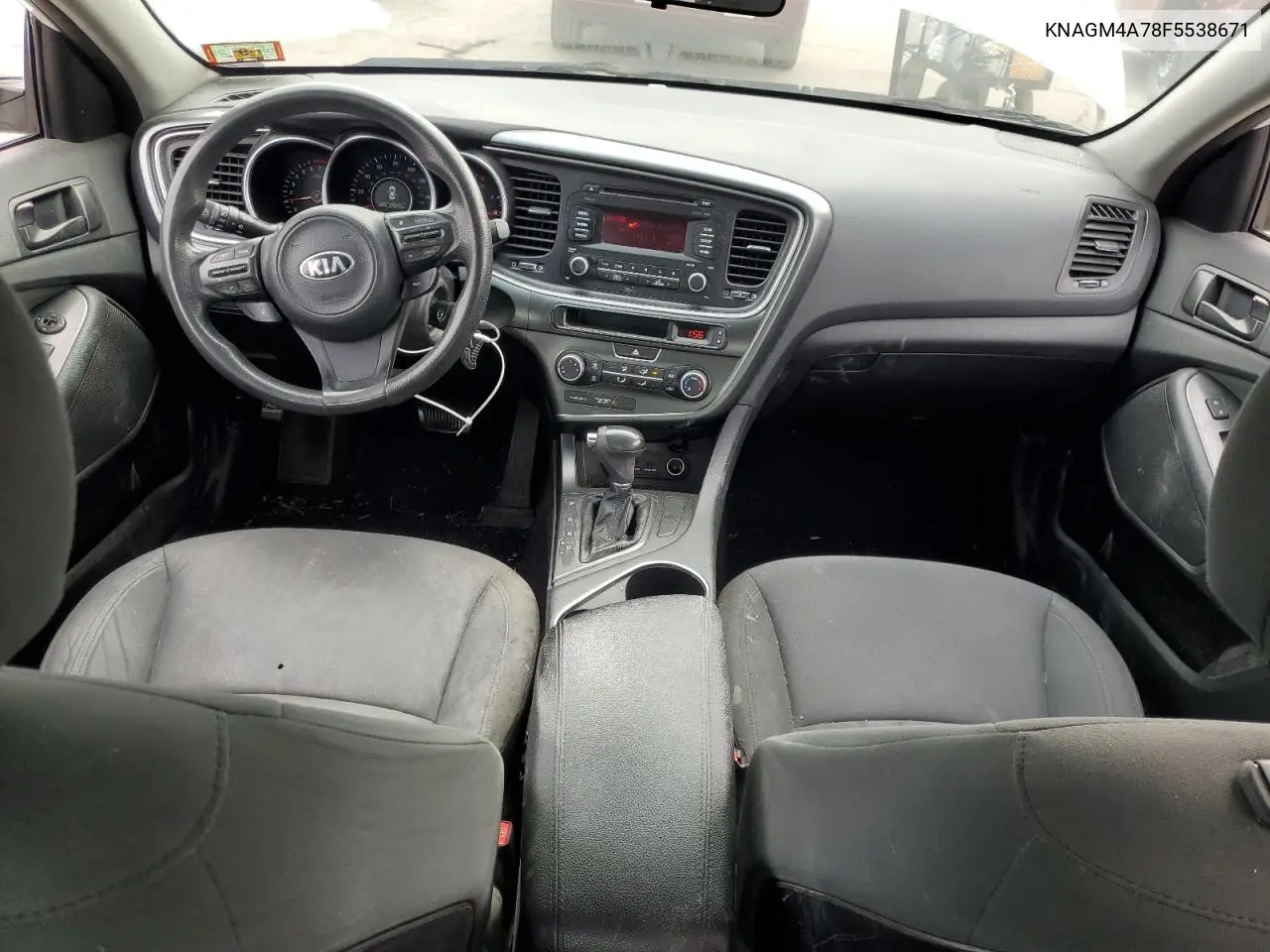 KNAGM4A78F5538671 2015 Kia Optima Lx