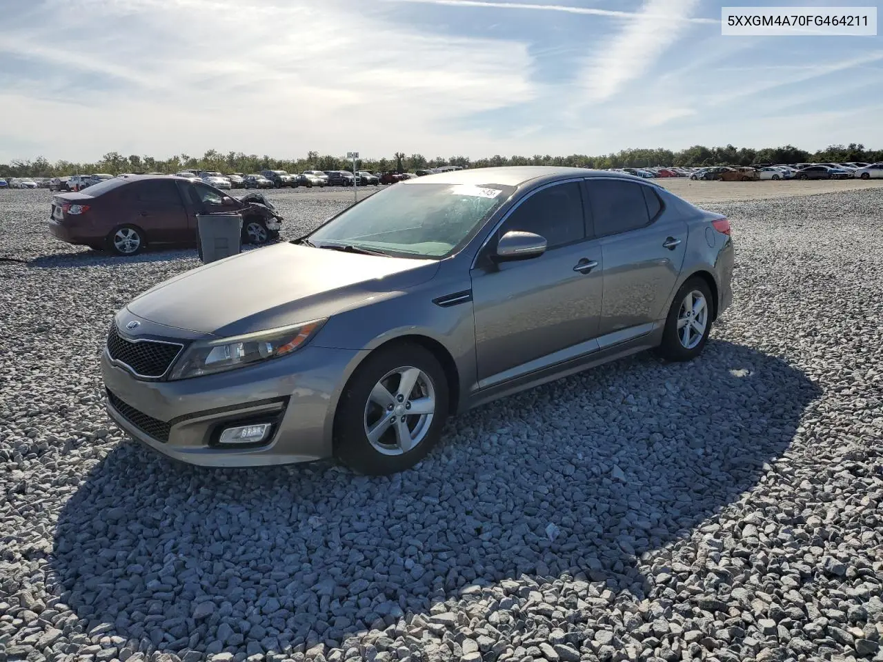 5XXGM4A70FG464211 2015 Kia Optima Lx