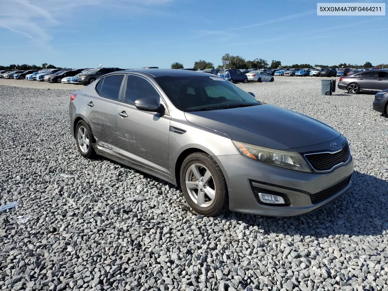 5XXGM4A70FG464211 2015 Kia Optima Lx